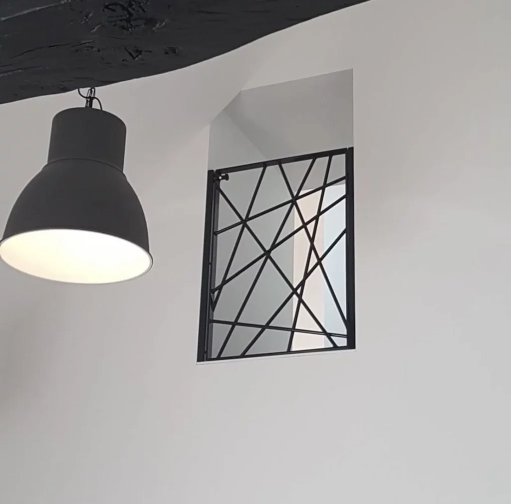 Conception de garde corps en métal design à Lyon 6